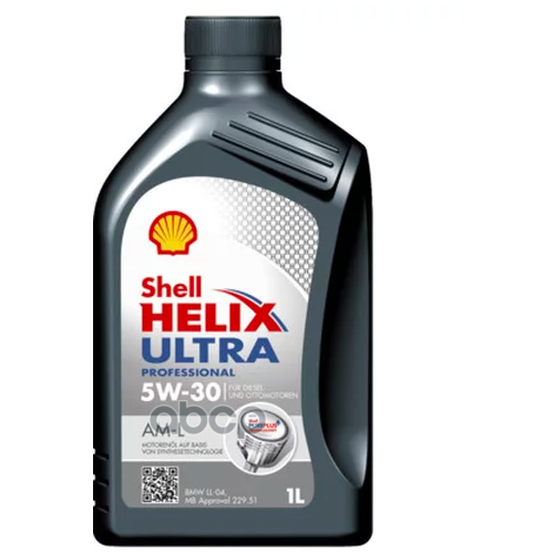 Shell Масло Моторное Shell Helix Ultra Professional Am-L 5W-30 Синтетическое 1 Л 550046302