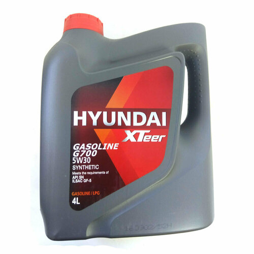 Масло моторное Hyundai XTeer Gasoline G700 SN/SP 5W30 4л Synthetic