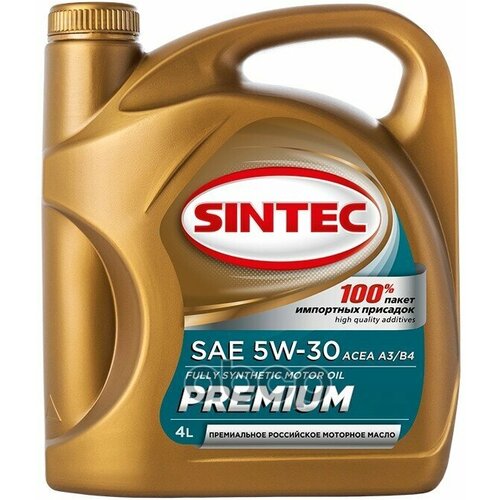 SINTEC Sintec Premium Sae 5W-30 Acea A3/B4 4Л