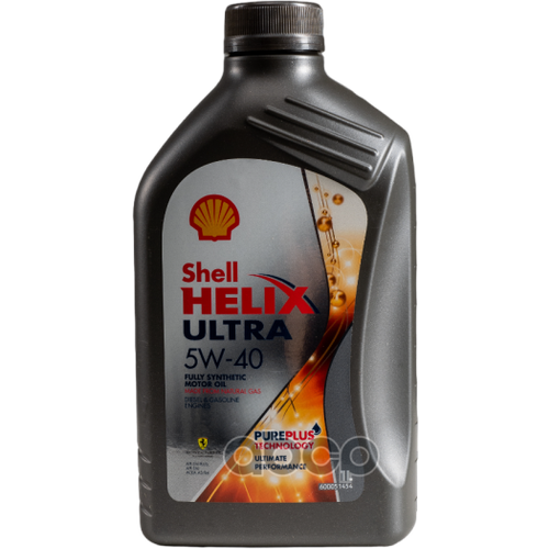 Shell Масло Моторное Синтетическое Shell Helix Ultra 5W-40 (1Л)
