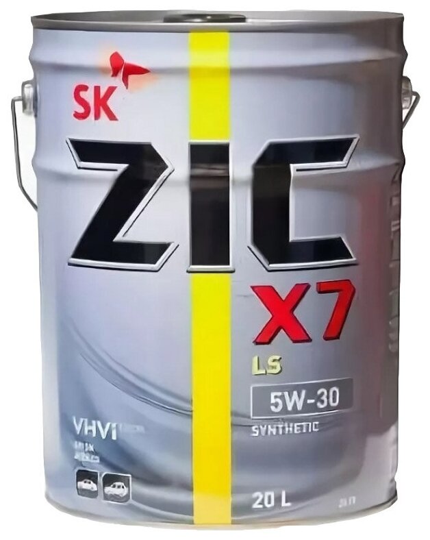 Zic Масло Моторное Zic X7 Ls 5W-30 Sn/Cf C3 Синтетическое 1 Л