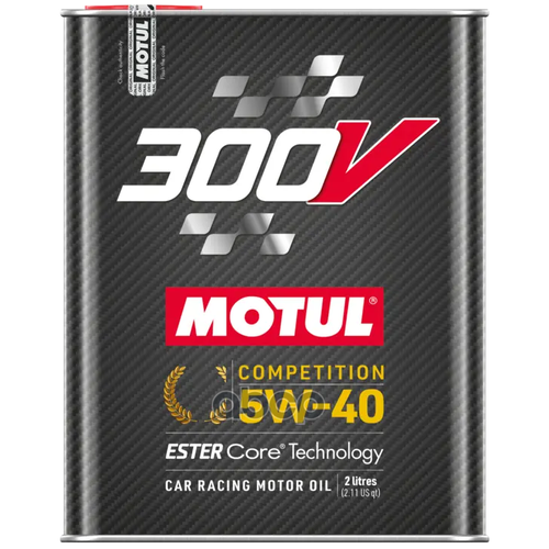 300V 5W-40 Competition 100% Synt.ester 2 L MOTUL арт. 110817