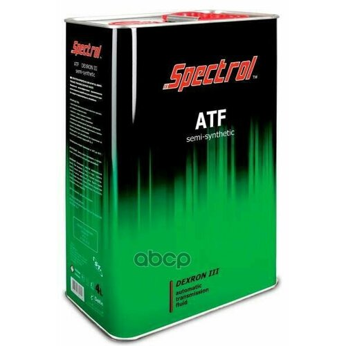 Масло Spectrol Atf Dexron 3 (Полусинтетическое) 4Л Spectrol арт. 9566