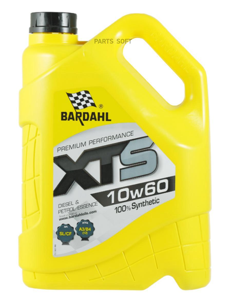 Масло моторное синтетическое BARDAHL XTS 10W-60 5л 36253 BARDAHL 36253 | цена за 1 шт