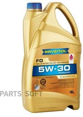 Масло Моторное Fo Sae 5W-30 (4Л) Ravenol арт. 4014835722699