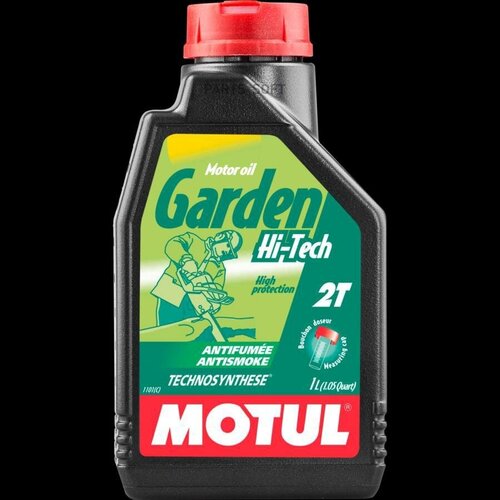 MOTUL 102799 Масло Motul 2-х тактное Garden Hi-Tech API-TC 1л п/с