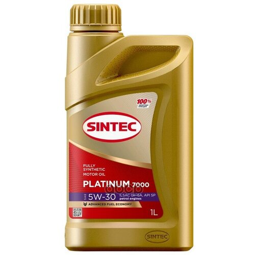 SINTEC Масло Моторное Sintec Platinum 7000 5W-30 Gf-6A, Sp Синтетика 1Л 600152