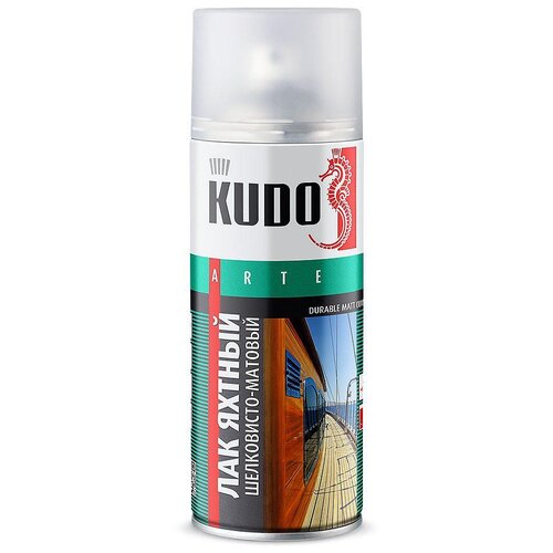 Лак KUDO яхтный шелковисто-матовый 520мл