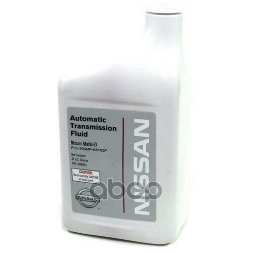 Масло Nissan Matic Fluid D Акпп Трансмиссионное 0,946 Л NISSAN арт. 999MP-AA100P