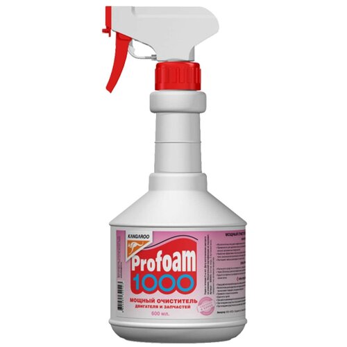 Очиститель мощный KANGAROO Profoam 1000 для двигателя и деталей, 600мл.