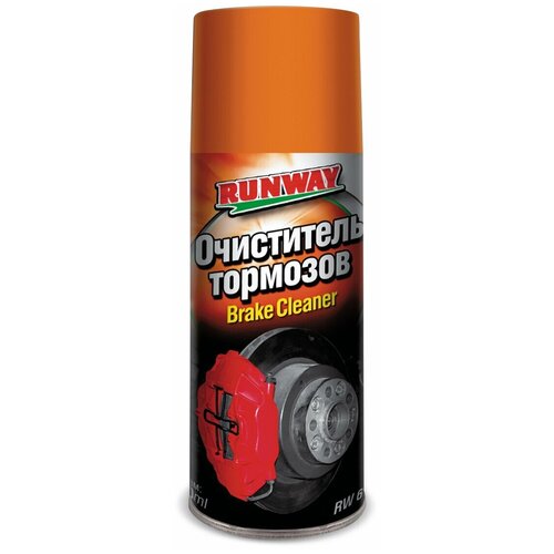 Очиститель тормозов 400мл аэрозоль RUNWAY
