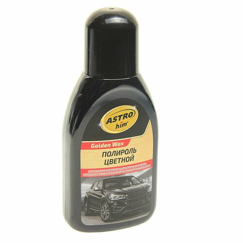Полироль кузова черная Color Wax 250мл ASTROhim