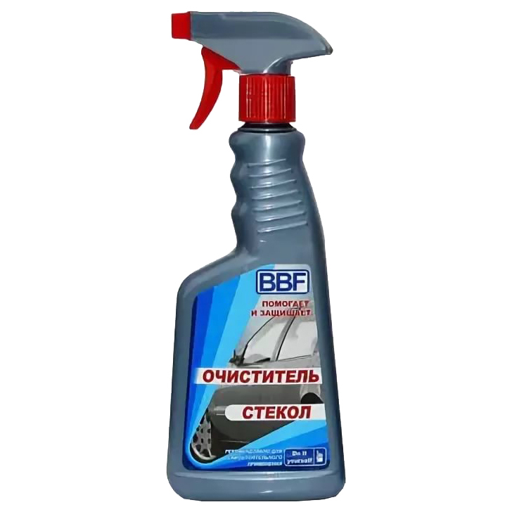 BBF 3075 Очиститель стекол (триггер-спрей) 500мл BBF арт. BBF3075