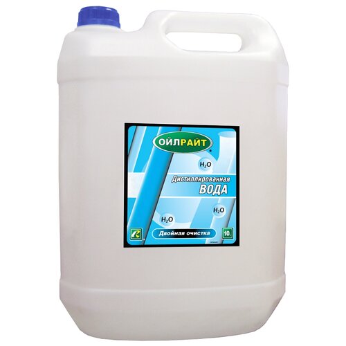 Дистиллированная вода 2 л Вода дистиллированная OILRIGHT Комплект из 2 шт. 5512(2)
