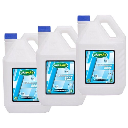 Вода дистиллированная (3 шт.) OIL RIGHT 5л 5513(3)