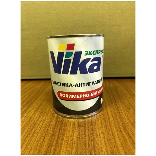 Мастика-антигравий полимерно-битумный VIKA 1л.18-000033