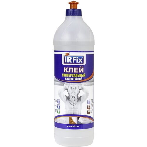 Водостойкий клей полимерный влагостойкий универсальный прозрачный 0,5 л