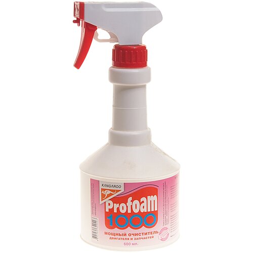Мощный очиститель Profoam 1000 для двигателя и запчастей, 600 мл. В наборе 1шт.