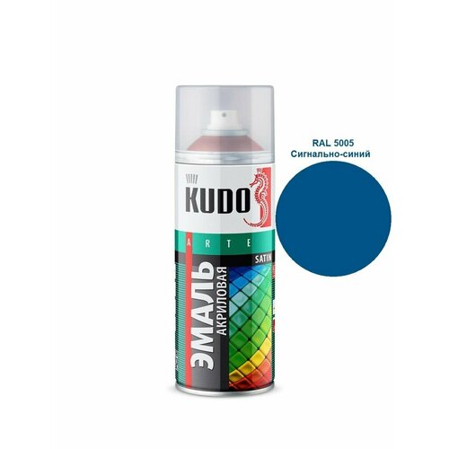 Эмаль акриловая быстросохнущая полуматовая SATIN RAL KUDO - 2