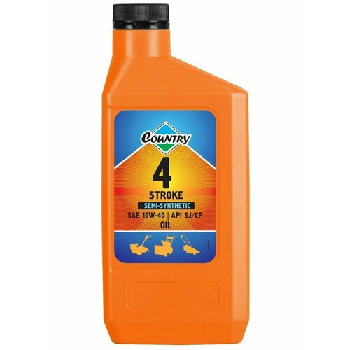 Масло для садовой техники Country SAE API SJ CF, 0.6 л
