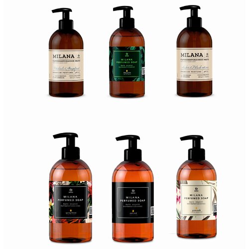 Жидкое парфюмированное мыло Grass - 2