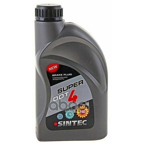 Тормозная Жидкость Turtle Race Super Dot-4 Tk 230Ос 455Г SINTEC арт. 990250