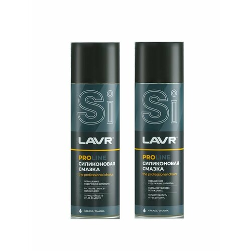 Смазка силиконовая SERVICE SILICONE SPRAY LAVR - 1