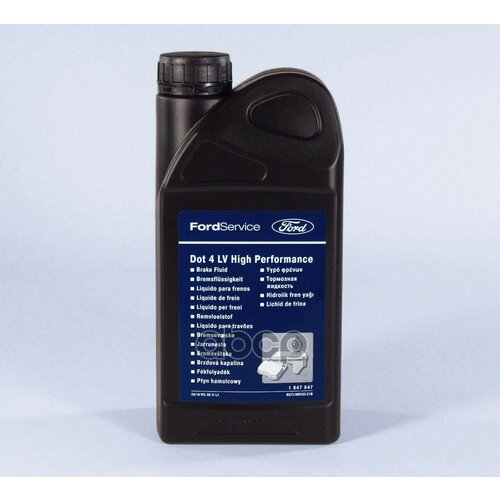 Жидкость Тормозная Ford Lv High Performance Dot4 1 Л 1 847 947 FORD арт. 1 847 947