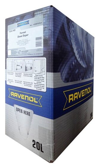 RAVENOL 1123215-005-01-999 Моторное масло RAVENOL Formel Super Diesel SAE 15W-40 ( 5л) new
