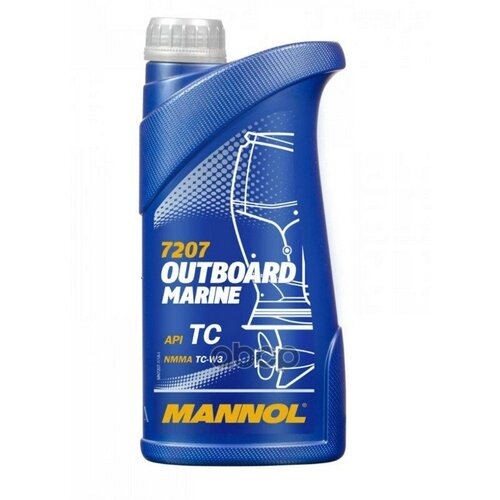 Масло Mannol 2-Takt Outboard Marine Tc-W3 (Полусинтетическое) 1Л MANNOL арт. MN72071