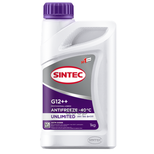 Антифриз 1Кг. Sintec Unlimited G12++ (-40C/Vw Tl774-G) SINTEC арт. 990565