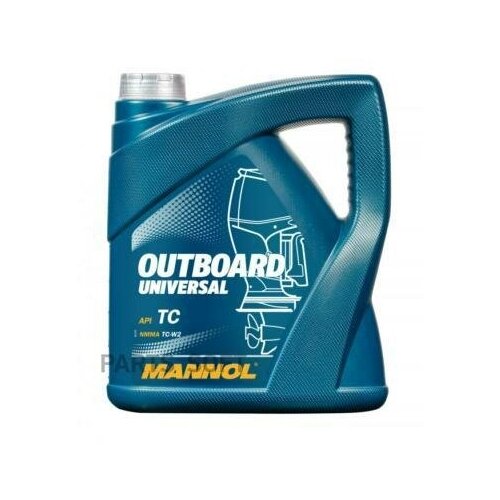 2T Outboard Universal MANNOL 4л. мин. API TC-W2 Масло моторное MANNOL MN7208-4 | цена за 1 шт