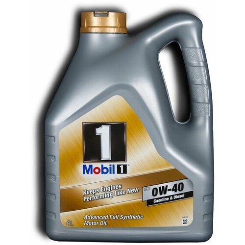 Моторное масло MOBIL 1 FS, 0W-40, 4л, синтетическое [153677]
