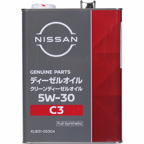 Масло Nissan Моторное масло Nissan CLEAN DIESEL C3 5W-30, 4 л