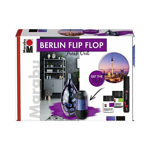 Marabu Berlin Flip Flop набор красок для декора