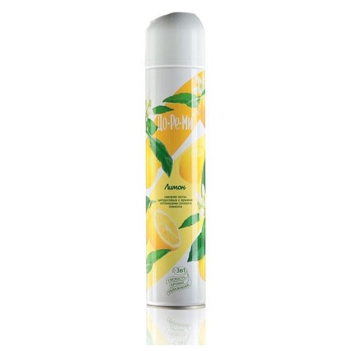 Сибиар / Освежитель воздуха для дома "Лимон", (До-Ре-Ми Аква плюс) 350мл, нейтрализатор запахов, для туалета