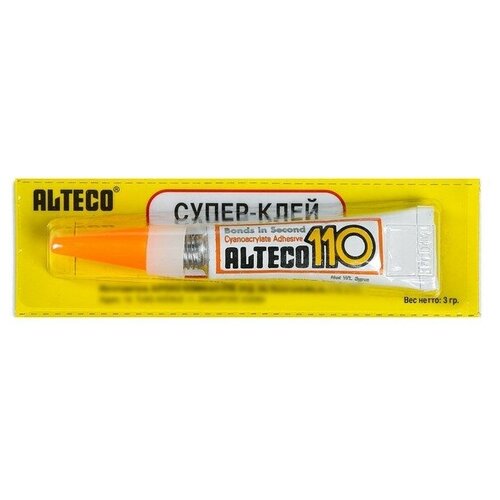 Суперклей Alteco-110, 3 г