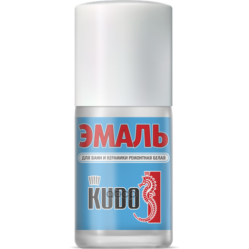 Эмаль Для Ванн (Белая) Флакон С Кисточкой 15 Мл. Kudo Ku-7K1301 Kudo арт. KU-7K1301