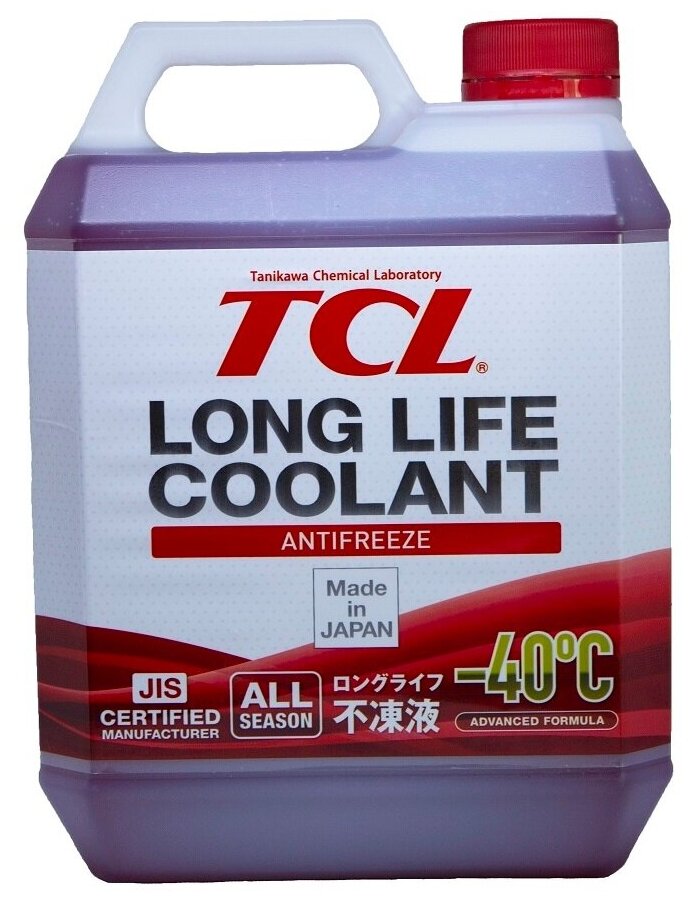 Антифриз красный TCL 1л Long Life Coolant -40C' арт. LLC33121