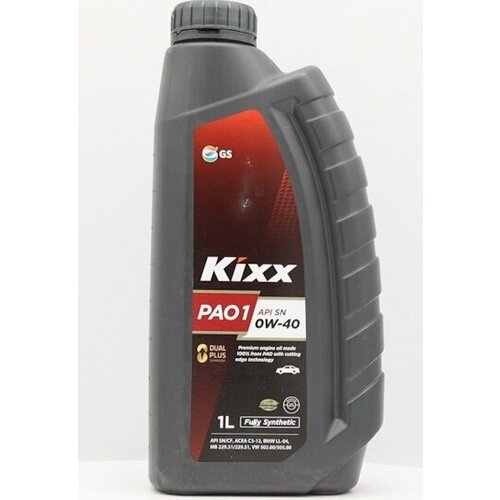 Масло моторное Kixx PAO1 SAE 0w-40 синт. (1л) L2084AL1E1