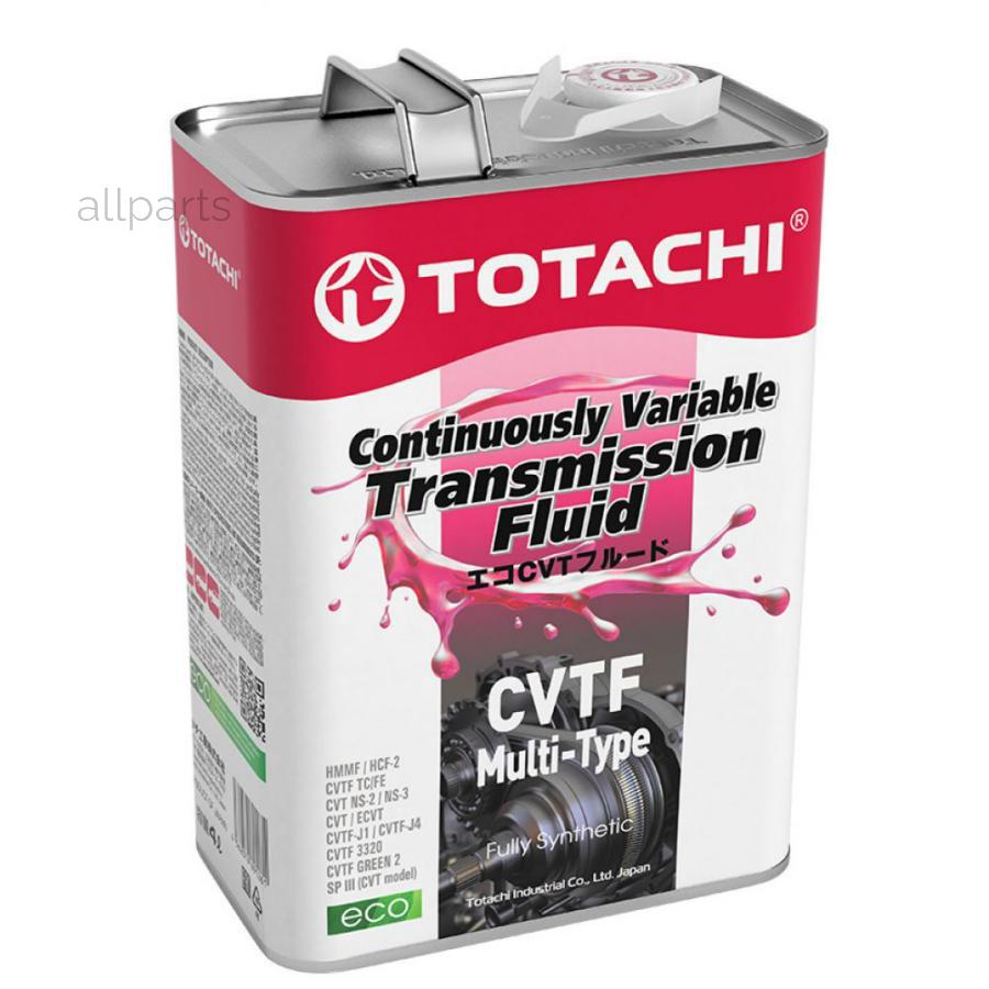 TOTACHI 20504 Масло трансмиссионное TOTACHI ATF CVT MULTI-TYPE синтетическое 4 л 4562374691261