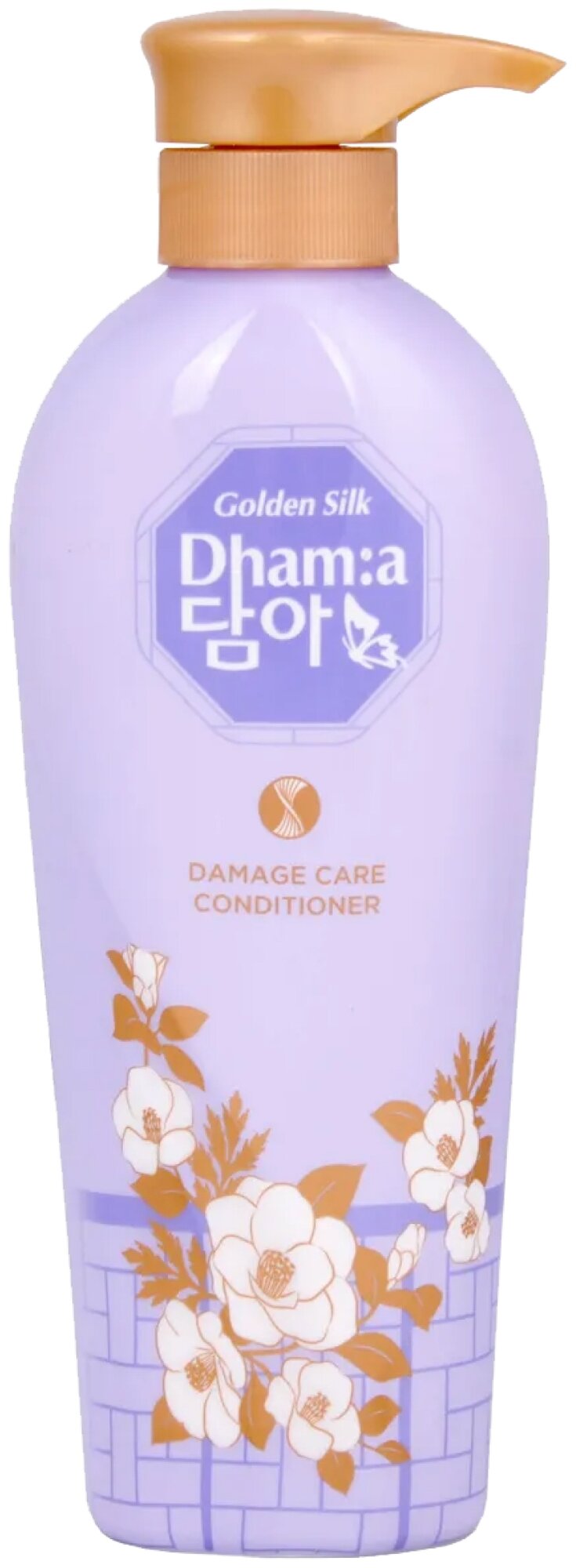 LION Dhama damage care conditioner Восстанавливающий кондиционер для тонких волос с цветочным аромат