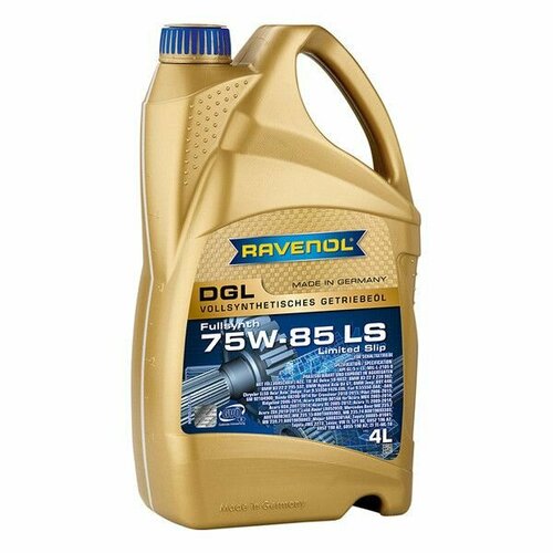 Трансмиссионное масло RAVENOL DGL 75W-85 LS 4 литра 4014835848641