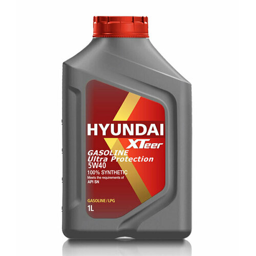 Моторное масло Hyundai XTeer Gasoline Ultra Protection 5W-40 SP, 1 л