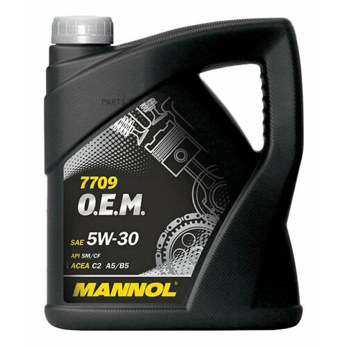 Масло моторное синтетическое O.E.M. for Toyota Lexus 5W-30 4л MANNOL 1197 | цена за 1 шт