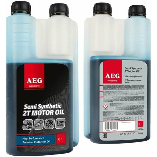 Полусинтетическое моторное масло AEG SEMI SINTETIC TC 30743 1 л