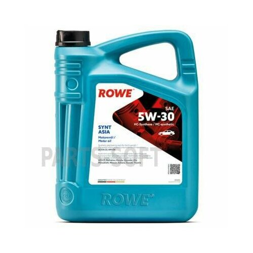 ROWE 20245004099 Масло моторное ROWE Hightec Synt Asia 5W-30 4л.