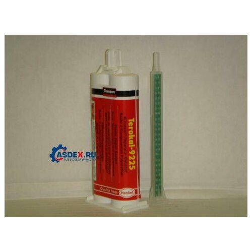 TEROSON 267081 Клей TEROSON PU 9225/Terokal 9225 2-компонентный полиуретановый темно-серый клей для ремонта пластиковых деталей бамперов, спойлеров, щитков и др., 50 мл