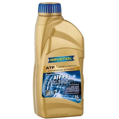 Масло Ravenol Atf Atf+4 Fluid Трансмиссионное Синтетическое 1 Л Ravenol арт. 121110000101999