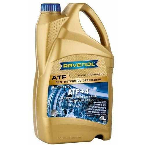 Atf+4 Fluid Ravenol 4Л. Синт. Масло Трансмиссионное /Кор.4шт./ 1211100-004 Ravenol арт. 1211100-004-01-999